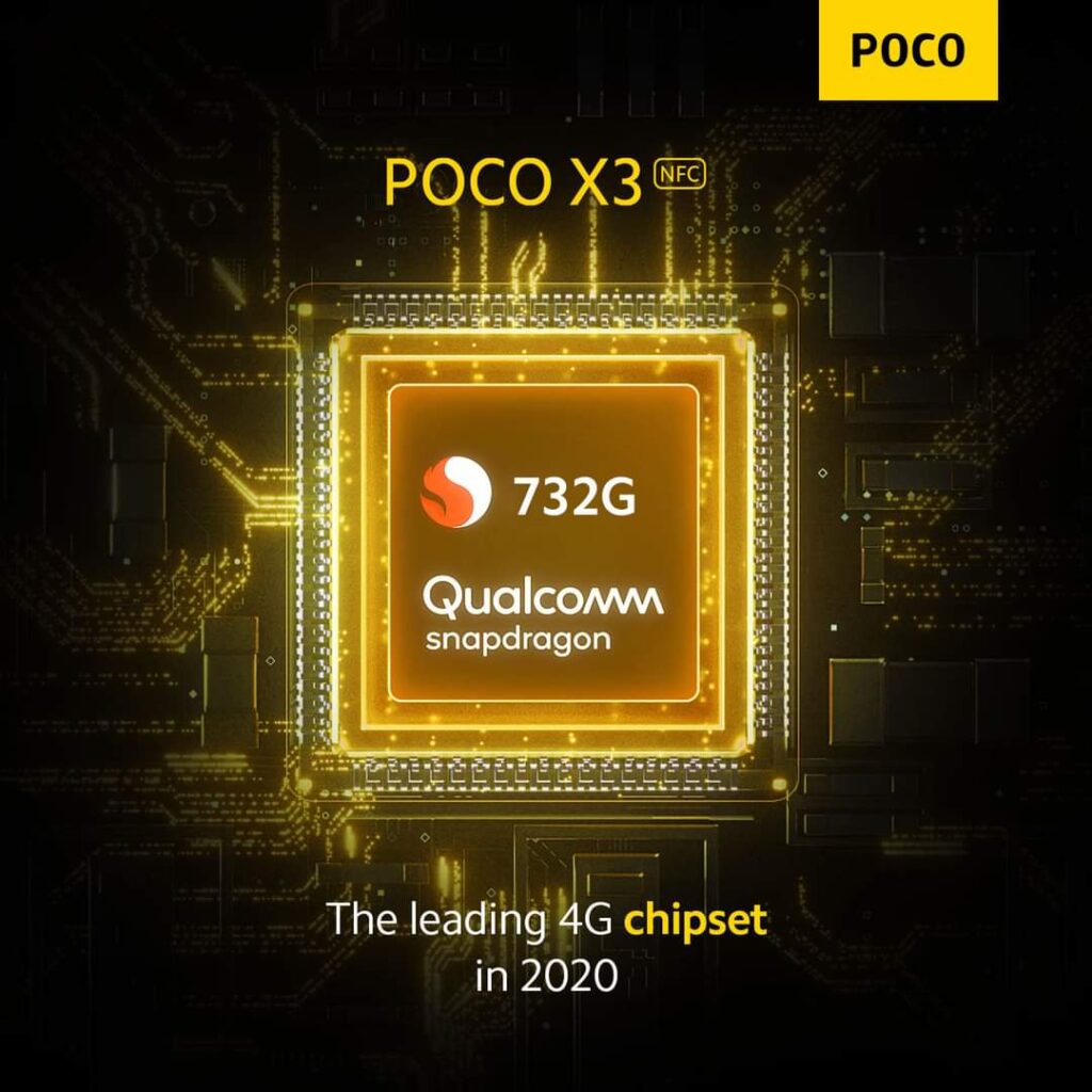 Snapdragon 732G for POCO X3