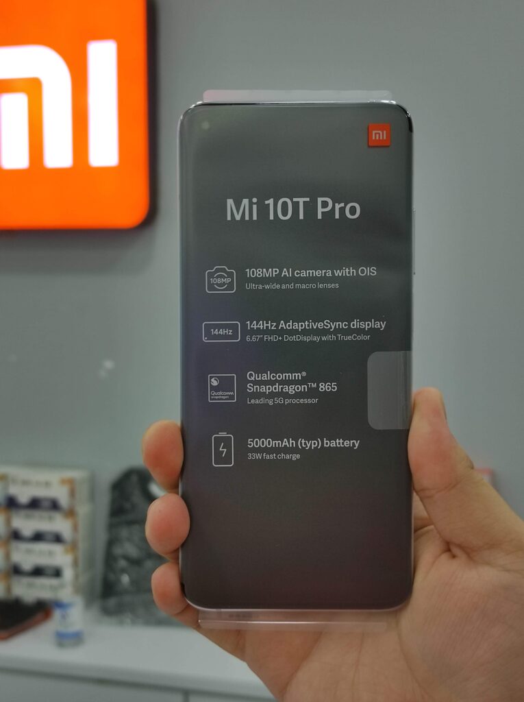 A teaser of Mi 10T Pro