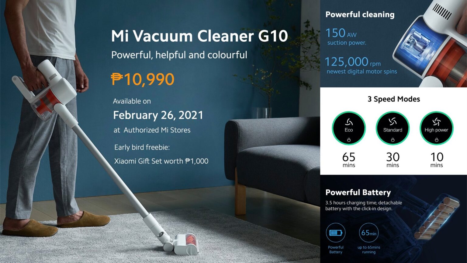 Пылесос xiaomi vacuum cleaner g10 отзывы