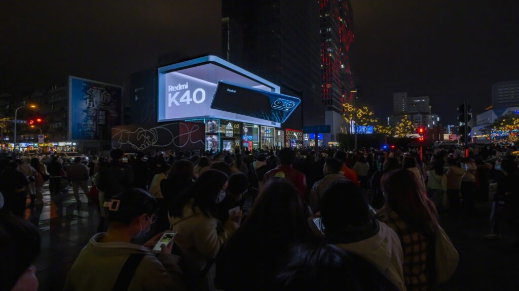 300,000 units of Redmi K40 were sold in five minutes