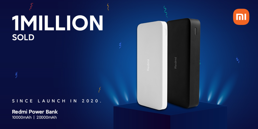 Xiaomi has sold 1 million Redmi-branded power banks that cost from PHP 599 to PHP 995