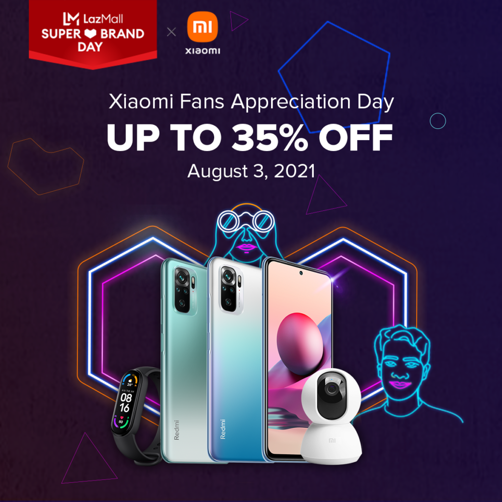 Xiaomi partners with Lazada for its Lazmall Super Brand Day