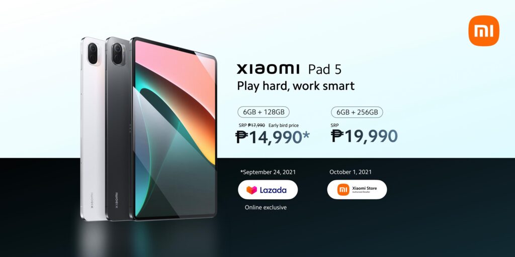 Xiaomi Philippines launches Xiaomi Pad 5 – price starts at PHP 14,990