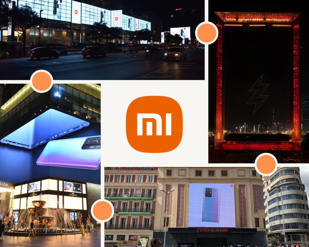 Xiaomi builds billboards in four landmark locations to commemorate Xiaomi 11T Series